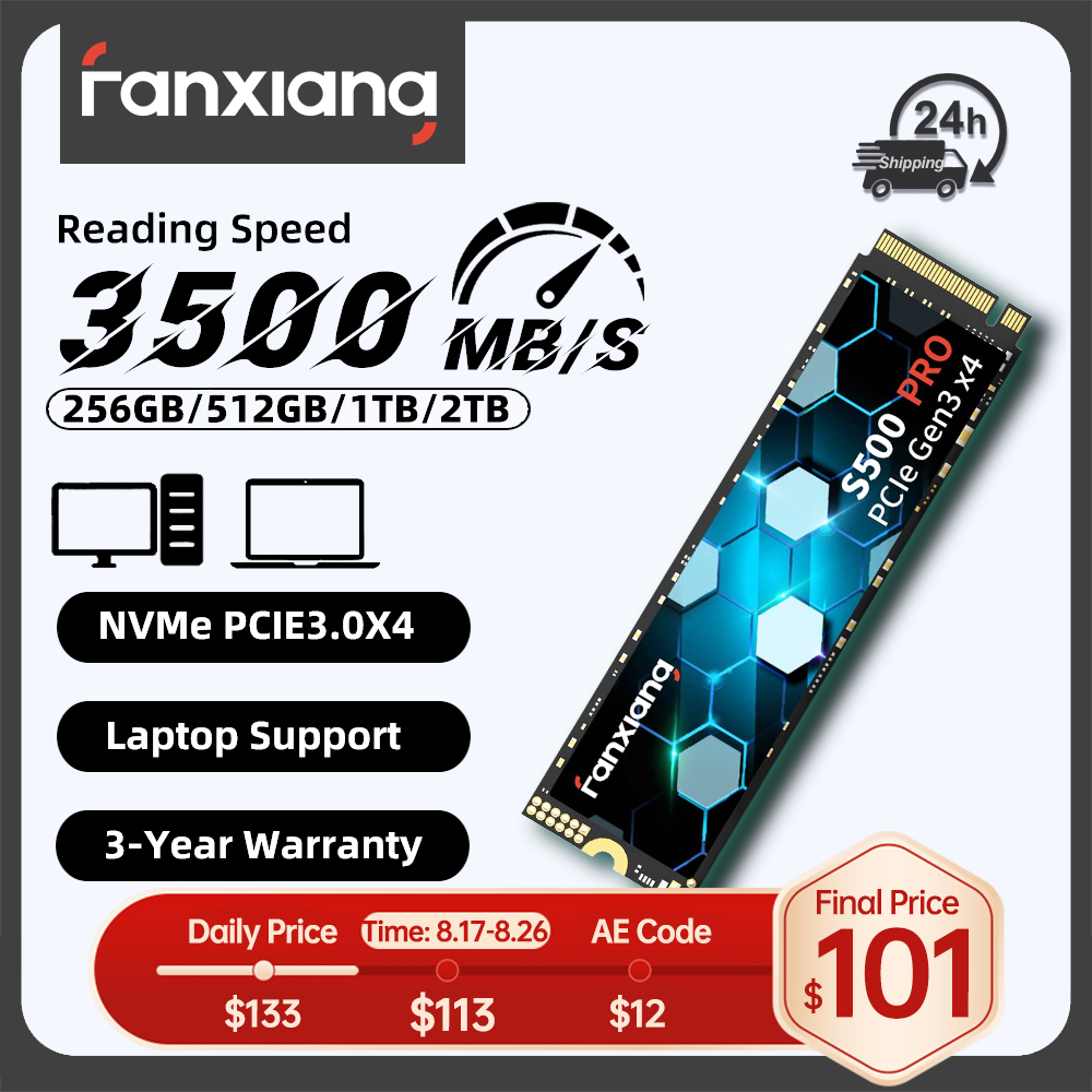 Samsung Ssd 980 Pro - قرص صلب داخلي Fanxiang S500 Pro