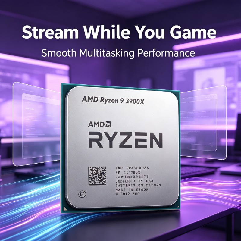 Amd Cpu Ryzen 9 - معالج AMD Ryzen 9 3900X AM4