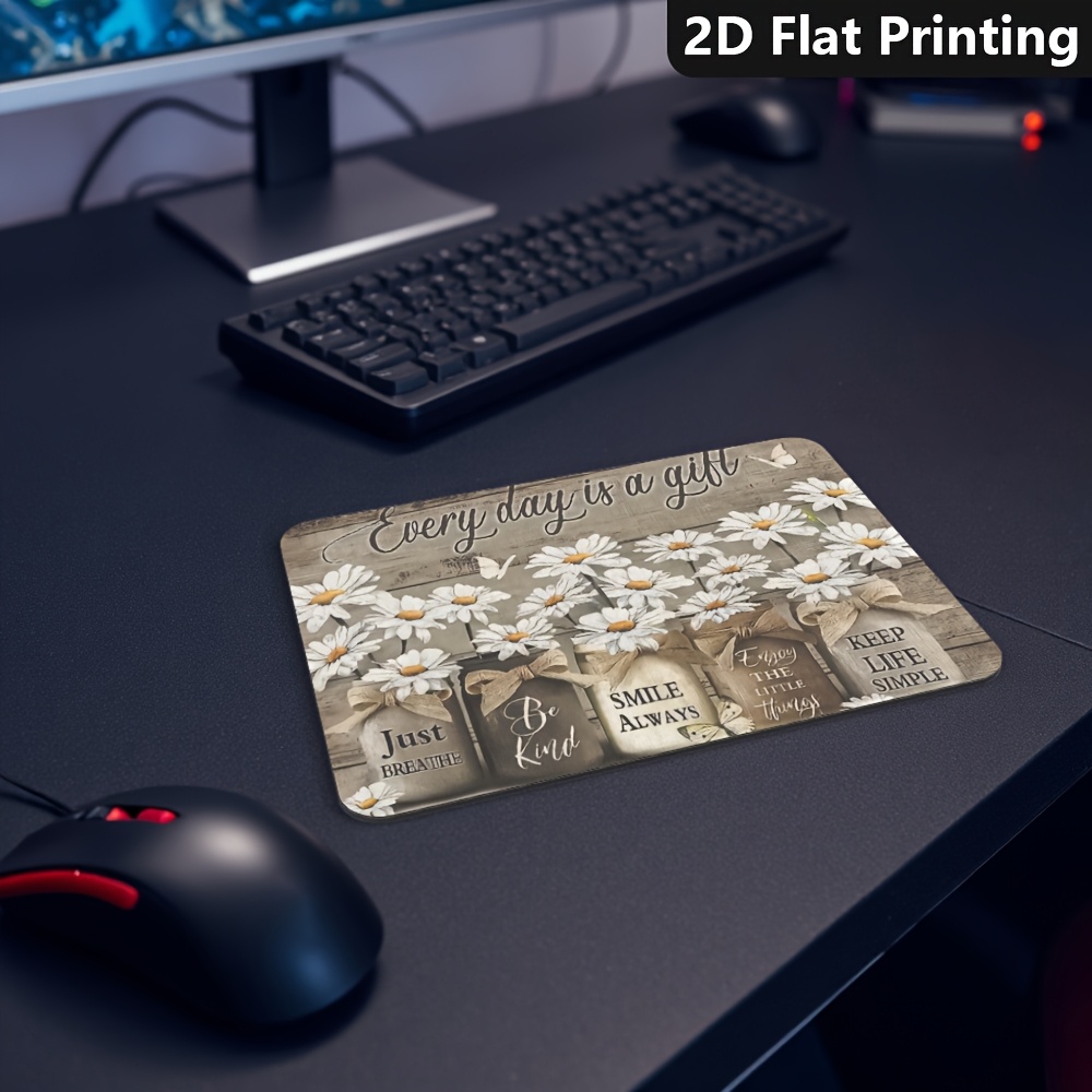 Laptop Accessories Brand - لوحة ماوس بتصميم اقتباسات ملهمة من