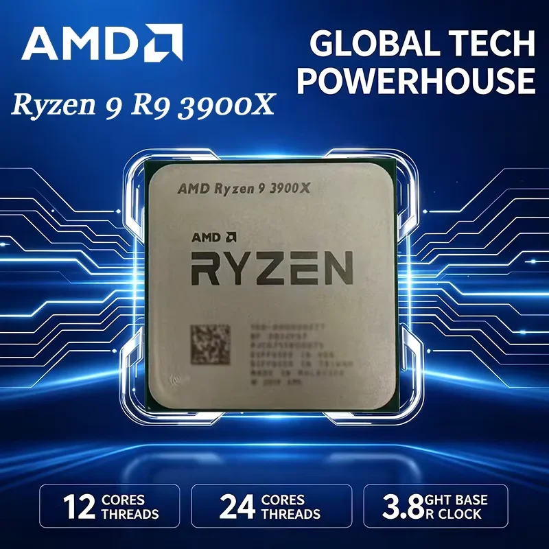 معالج AMD R9 3900X Ryzen 9 390 - مراجعة Amd Cpu Ryzen 9 وسعره