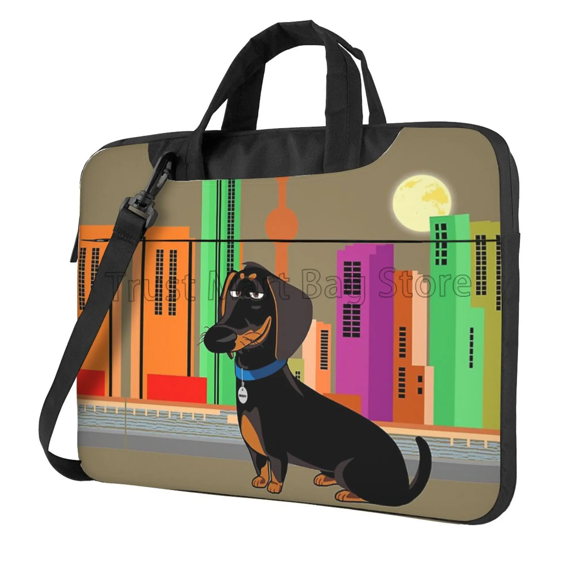 Dachshund طباعة حقيبة حمل الكم - مراجعة Laptop Accessories Case وسعره