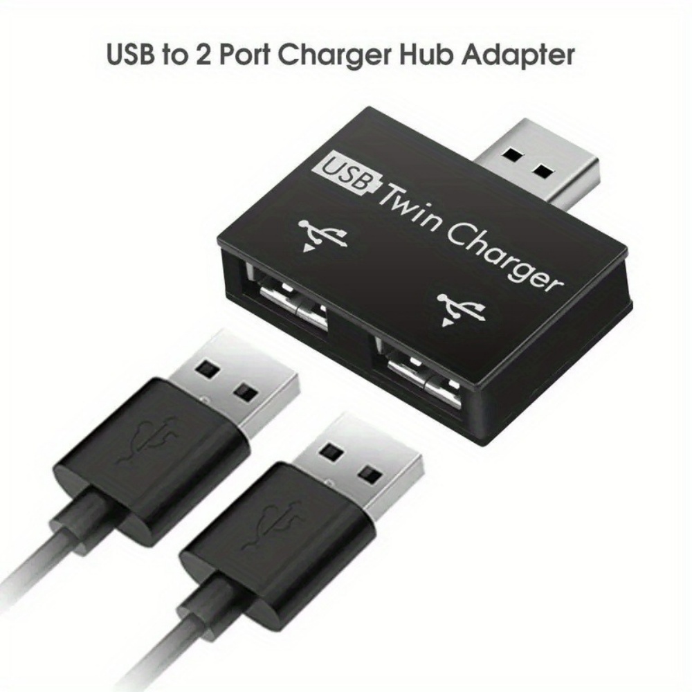 USB2.0 الفاصل 1 ذكر إلى 2 مناف - مراجعة Laptop Accessories All وسعره