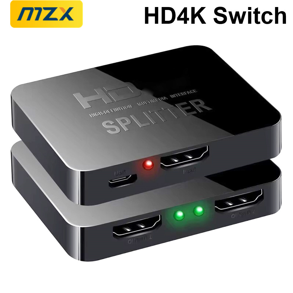 محول MZX 4K HDTV 1×2 متوافق مع - مراجعة Xbox Laptop Accessories وسعره