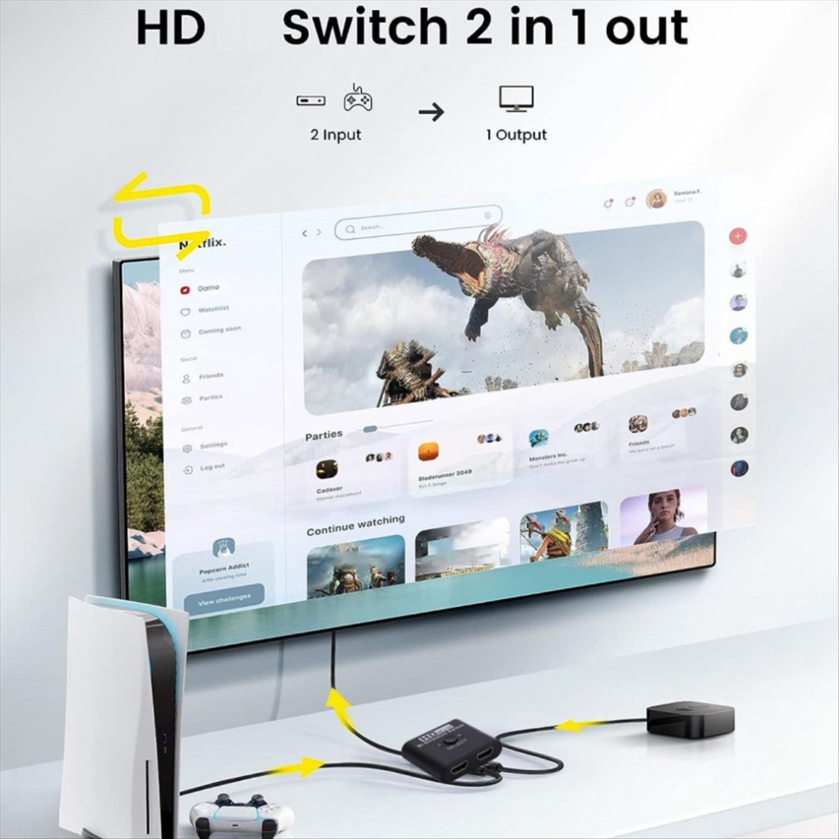 محول متوافق مع تقنية 4K X 2K - - مراجعة Xbox Laptop Accessories وسعره