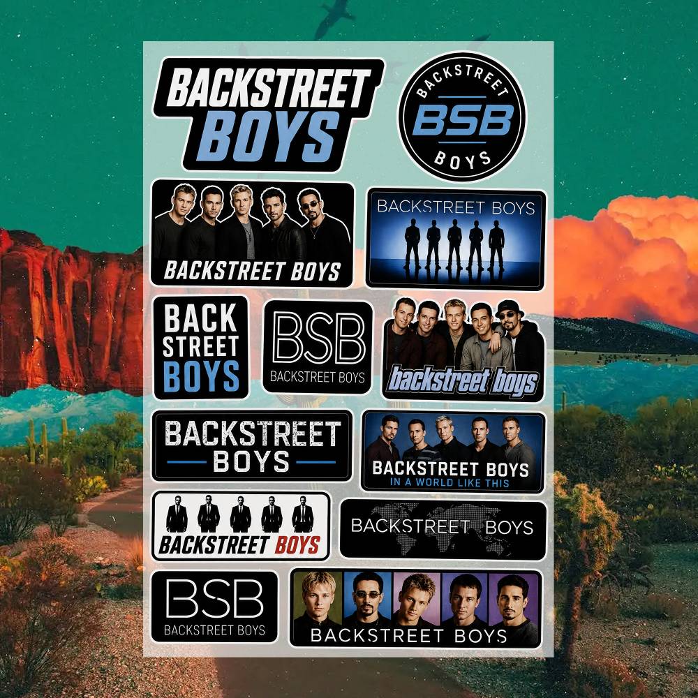 ملصقات Ba-ckstreet Boys للدراج - مراجعة Laptop Accessories Wallpaper وسعره