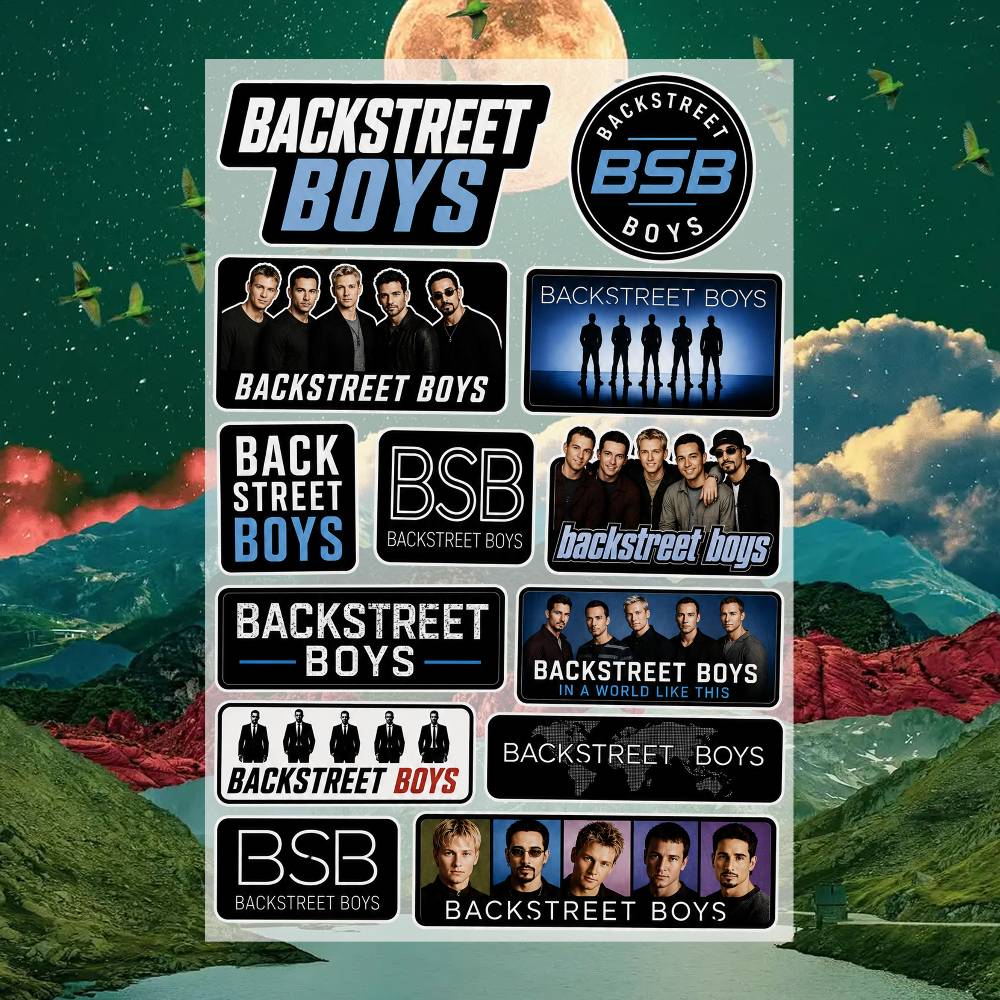 ملصقات Ba-ckstreet Boys للدراج - مراجعة Laptop Accessories Wallpaper وسعره
