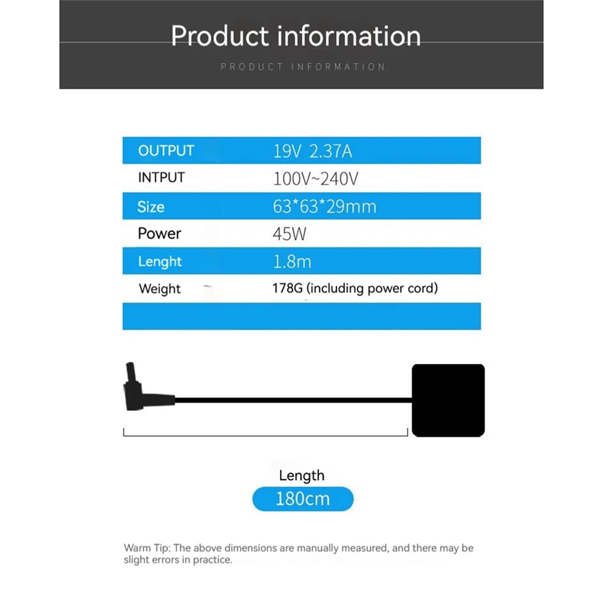 【TODAY-BUY】~@ 19V 2.37A 45W 4. - مراجعة Laptop Accessories To Buy وسعره