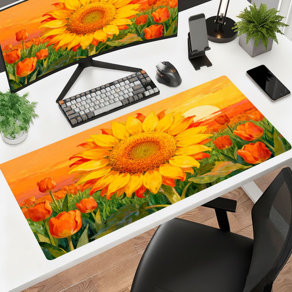 لوحة ماوس بتصميم عباد الشمس ال - مراجعة Laptop Accessories Brand وسعره