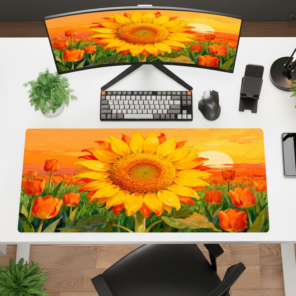 لوحة ماوس بتصميم عباد الشمس ال - مراجعة Laptop Accessories Brand وسعره