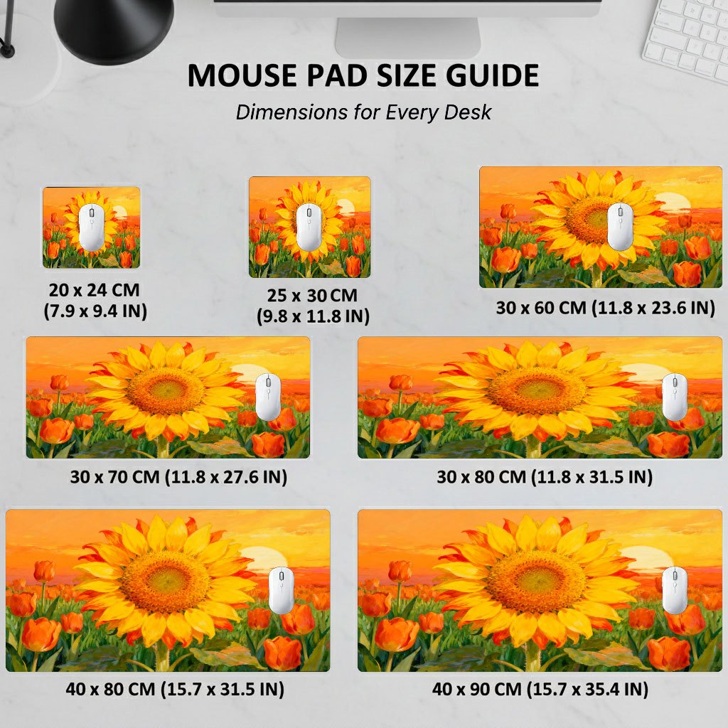 لوحة ماوس بتصميم عباد الشمس ال - مراجعة Laptop Accessories Brand وسعره