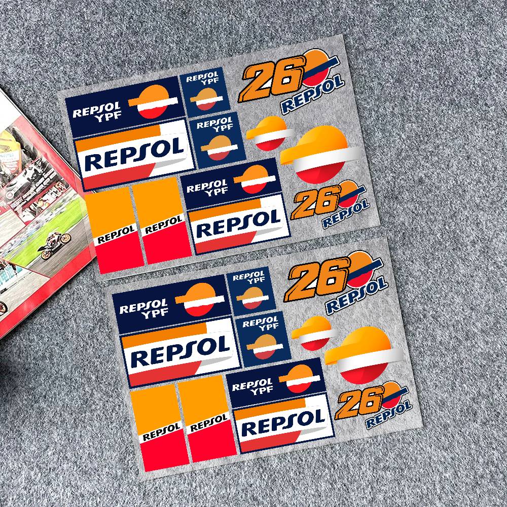 ملصقات R-Repsol ملصق موتو مصد  - مراجعة Laptop Accessories Wallpaper وسعره