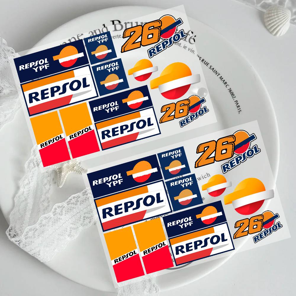 ملصقات R-Repsol ملصق موتو مصد  - مراجعة Laptop Accessories Wallpaper وسعره