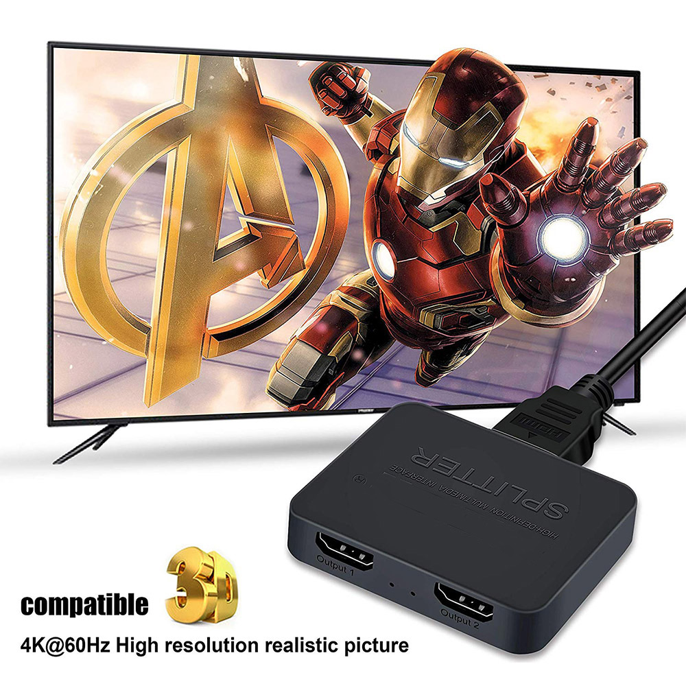 4K HDMI-متوافق 1x2 الفاصل التب - مراجعة Xbox Laptop Accessories وسعره