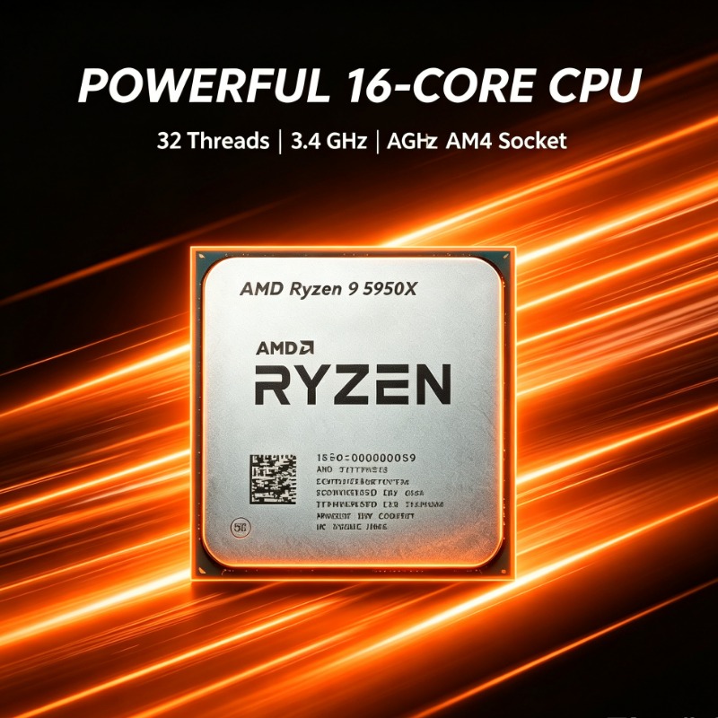 معالج Ryzen 9 5950X ذو 16 نواة - مراجعة Amd Cpu Ryzen 9 وسعره