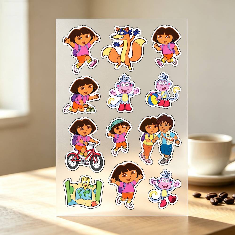 ملصق فينيل جديد بتصميم Dora th - مراجعة Laptop Accessories Wallpaper وسعره