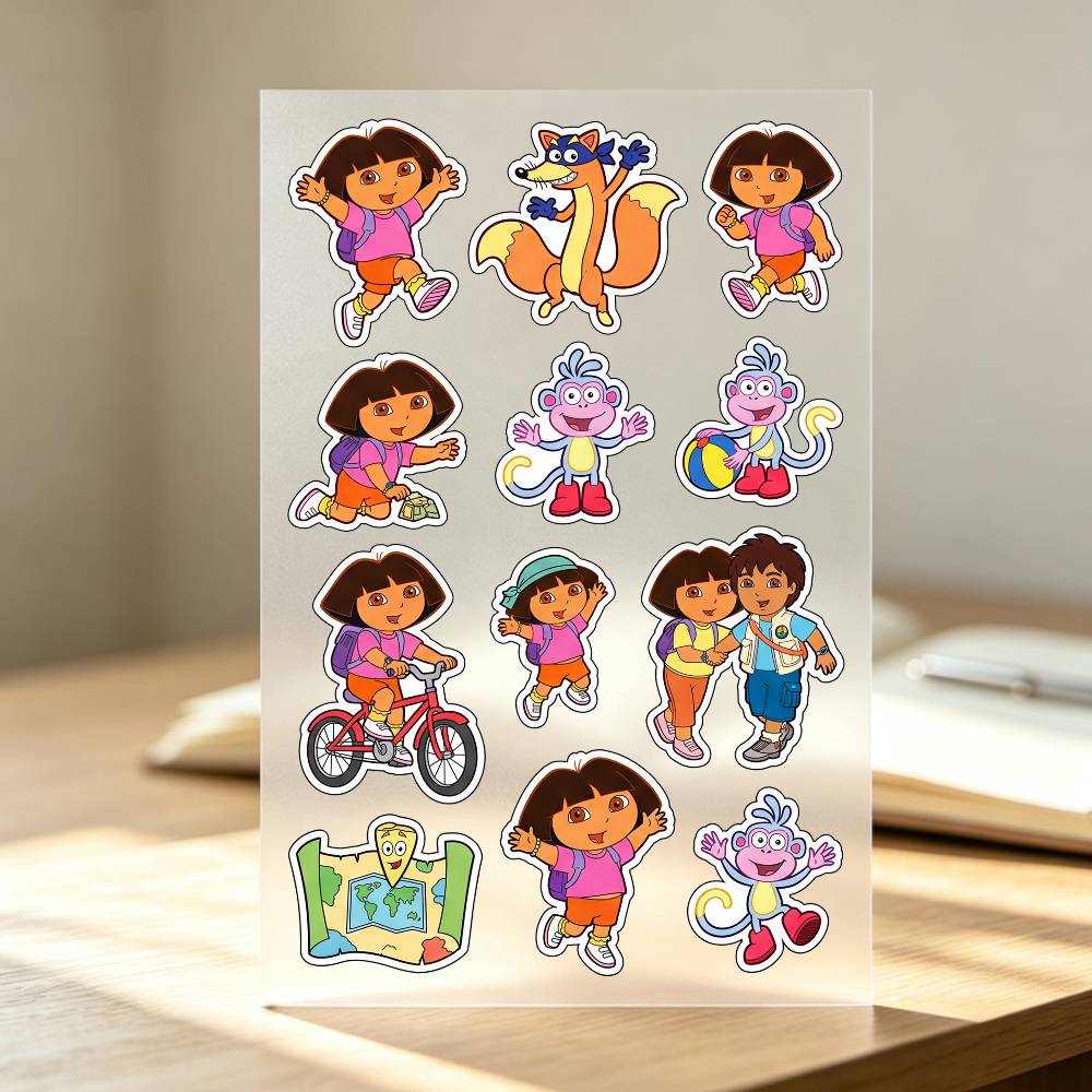 ملصق فينيل جديد بتصميم Dora th - مراجعة Laptop Accessories Wallpaper وسعره