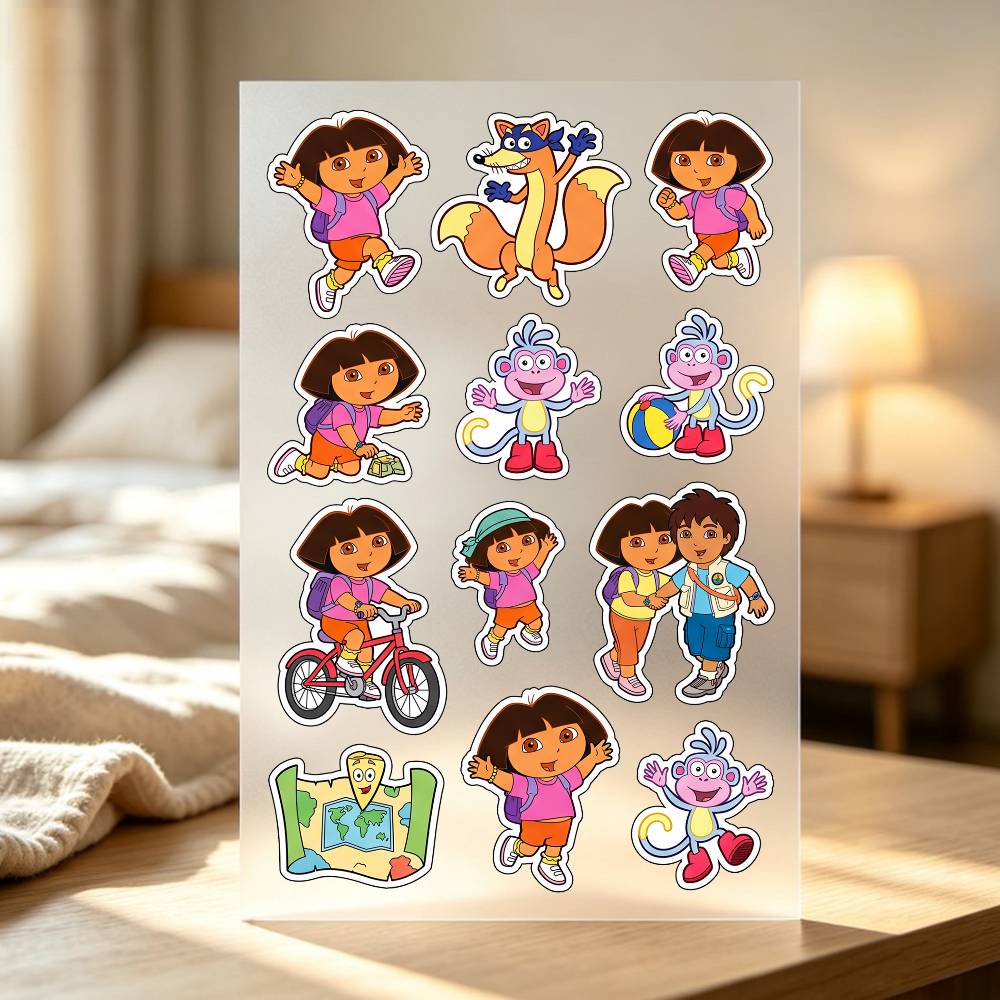 ملصق فينيل جديد بتصميم Dora th - مراجعة Laptop Accessories Wallpaper وسعره
