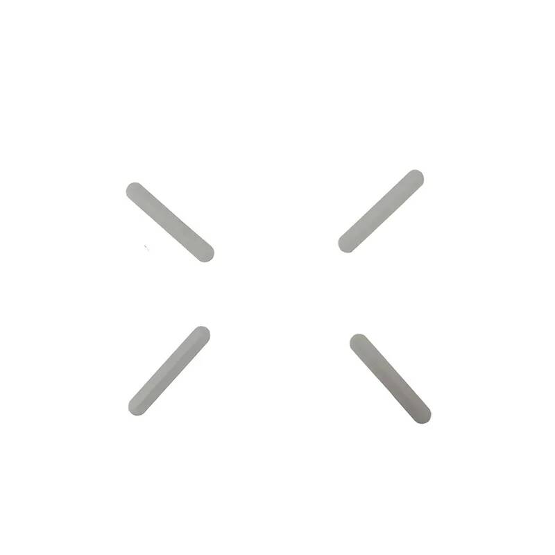 4 قطع/مجموعة شرائح مطاطية مضاد - مراجعة Laptop Accessories All وسعره