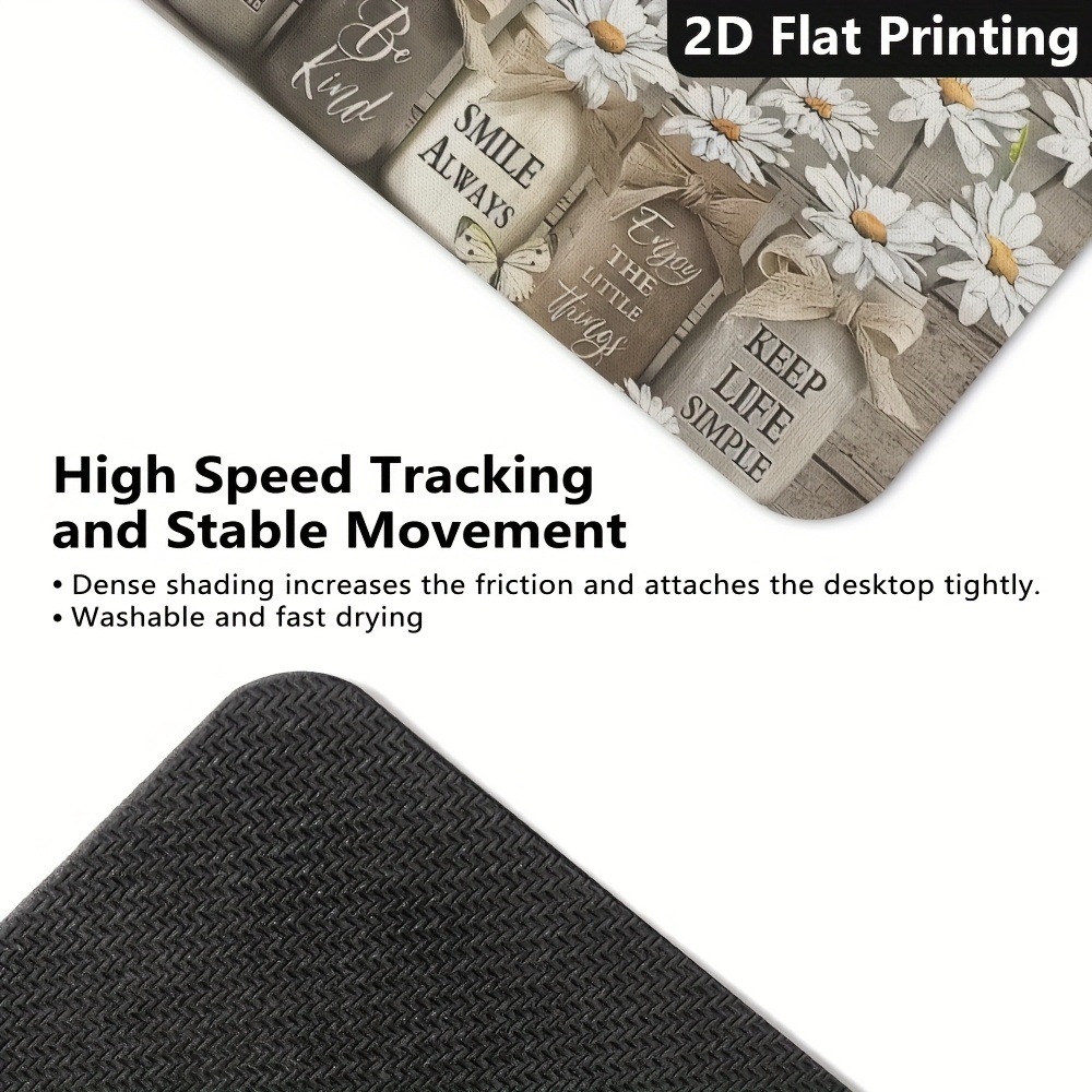 لوحة ماوس بتصميم اقتباسات ملهم - مراجعة Laptop Accessories Brand وسعره