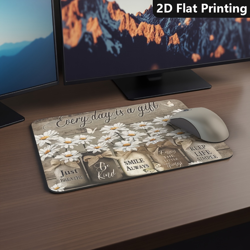 لوحة ماوس بتصميم اقتباسات ملهم - مراجعة Laptop Accessories Brand وسعره