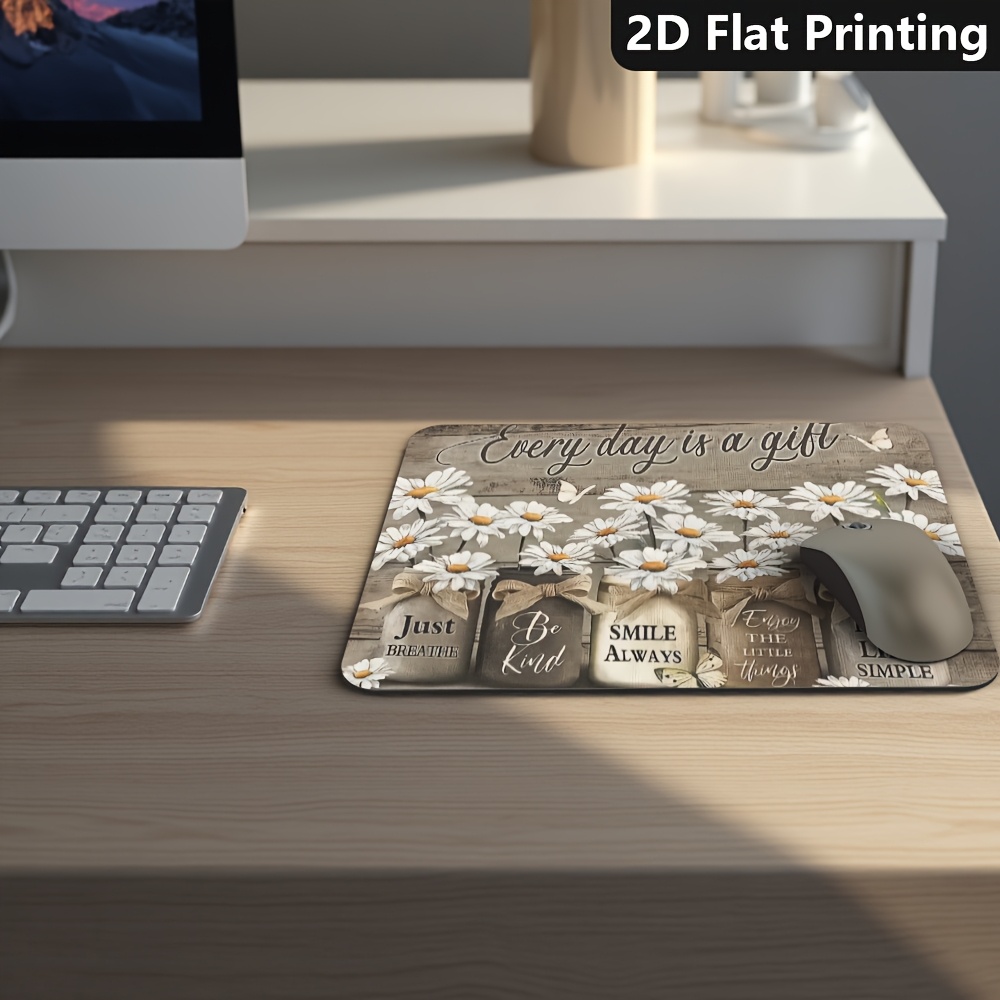 لوحة ماوس بتصميم اقتباسات ملهم - مراجعة Laptop Accessories Brand وسعره